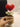 Heart crush floral pot