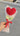 Heart plushie bouquet
